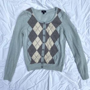Talbots Argyle Cardigan